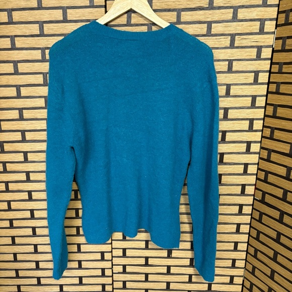 Harley‎ Davidson Teal Wool Blend Sweater Size Small - Picture 2 of 6